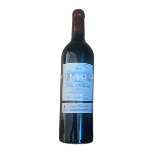 Bordeaux Côtes-de-Bordeaux Château Les Alberts 2019