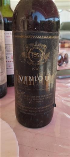 Bordeaux Puisseguin-saint-émilion Le cellier des trois caves 1978