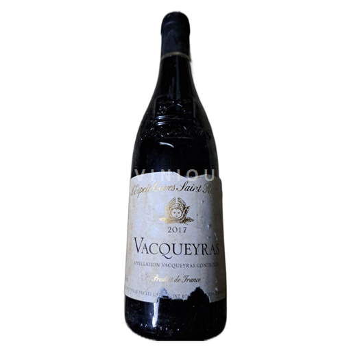 Vallée du Rhône Vacqueyras Caves Saint Roch L'Esprit 2017