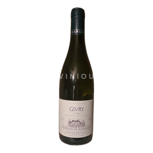 Bourgogne Givry Domaine de Chamilly En Choué 2020