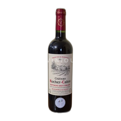Vin Rouge sec Château Rocher-Calon 2021 France Bordeaux Montagne-saint-émilion AOC