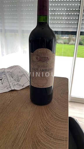 Bordeaux Pessac-Léognan Château Haut-Lagrange 2015