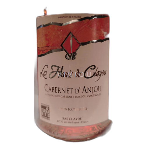 Loirevallei Cabernet d'Anjou Les Hauts de Clayon Niet-geïntegreerd