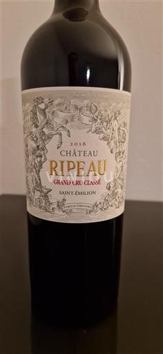 Bordeaux Saint-Émilion Château Ripeau 2016