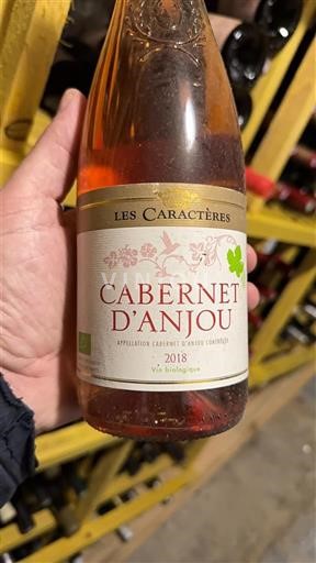 Loire Valley Cabernet d'Anjou Les Caractères 2018