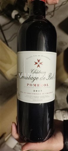 Burdeos Pomerol Château l’ermitage de bel air 2017