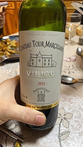 Vini Rouge sec Château Tour Marcillanet 2011 Francia Bordeaux Haut-Médoc AOC