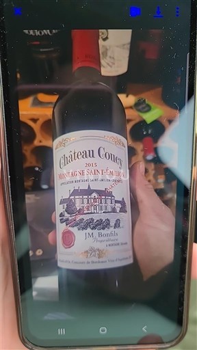 Bordeaux Montagne-Saint-Émilion Château Coucy 2015