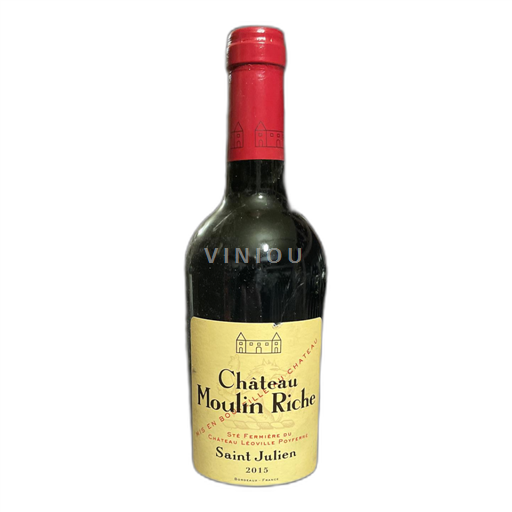 Bordeaux Saint-Julien Château Moulin Riche 2015