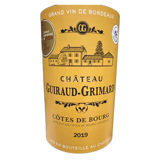 Bordeaux Côtes-de-bourg Château Guiraud-Grimard 2019