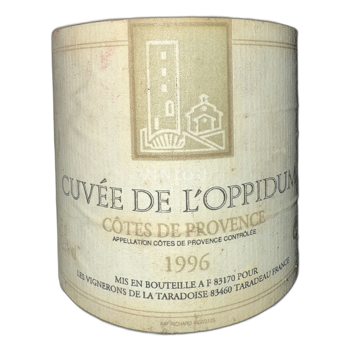 Provence Côtes-de-Provence Cuvée de l'Oppidum 1996
