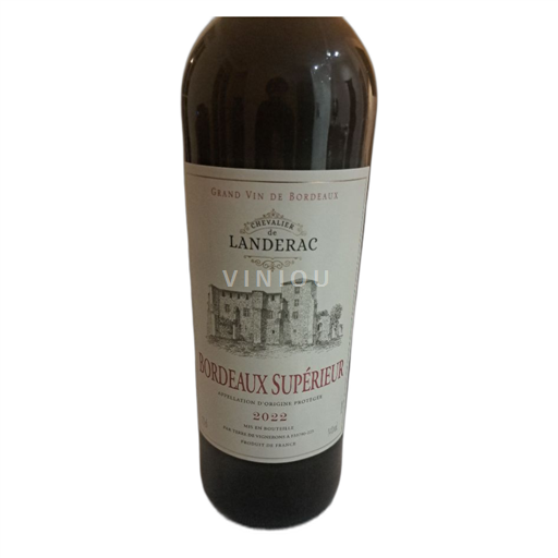 Bordeaux Bordeaux Supérieur Chevalier de Landerac 2022