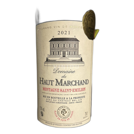 Bordeaux Montagne-saint-émilion Haut Marchand 2021