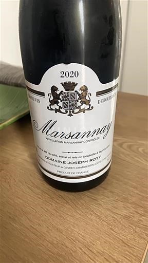 Bourgogne Marsannay Domaine Joseph Roty 2020
