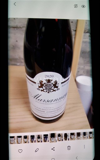 Bourgogne Marsannay Domaine Joseph Roty 2020