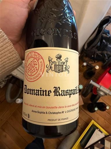 Valle del Rodano Gigondas Domaine Raspail 2022