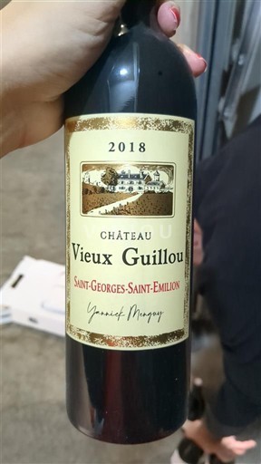 Bordeaux Saint-Georges-Saint-Émilion Château Vieux Guillou 2018