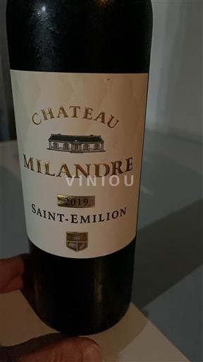 Burdeos Saint-Émilion Château Milandre 2019