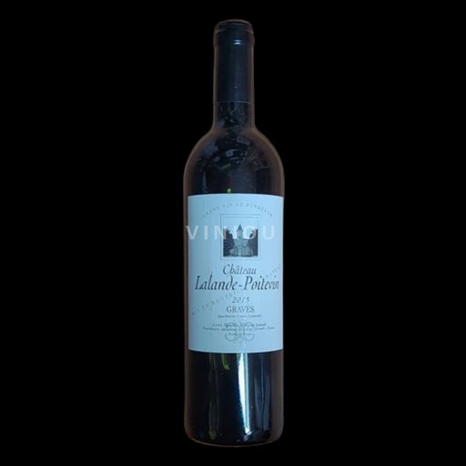 Vin Rouge sec Château Lalande-Poitevin 2015 France Bordeaux Graves AOC