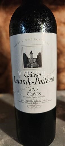 Bordéus Graves Château Lalande-Poitevin 2015