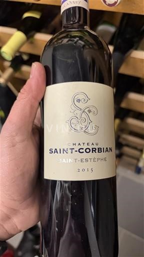 Bordeaux Saint-Estèphe Château Saint-Corbian 2015