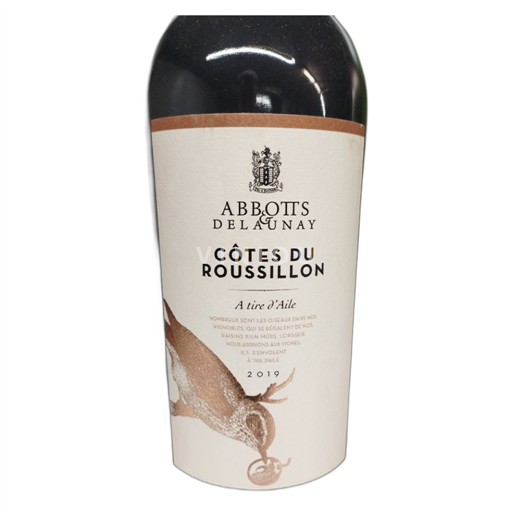 Roussillon Côtes-du-Roussillon Abbotts & Delaunay À tire d'Aile 2019