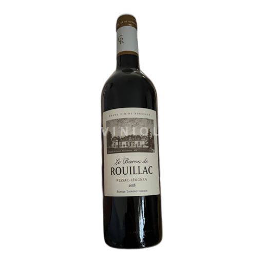 Bordeaux Pessac-Léognan Château de Rouillac Le Baron de Rouillac 2018