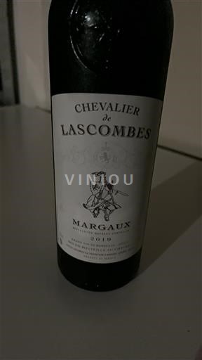 Bordeaux Margaux Chevalier de Lascombes 2019