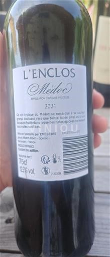 Bordeaux Médoc L'Enclos 2021