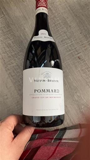 Burgundija Pommard Nuiton-Beaunoy 2021