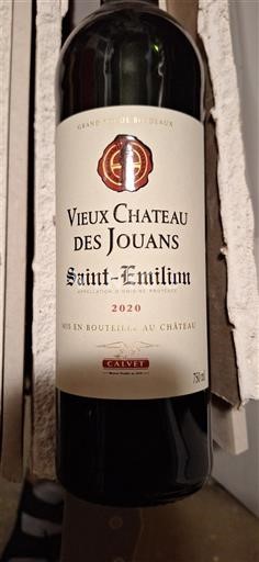 Bordeaux Saint-Émilion Vieux Château des Jouans 2020