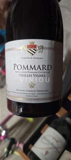 Borgonha Pommard Maison Charles Rébillon Vieilles Vignes 2016