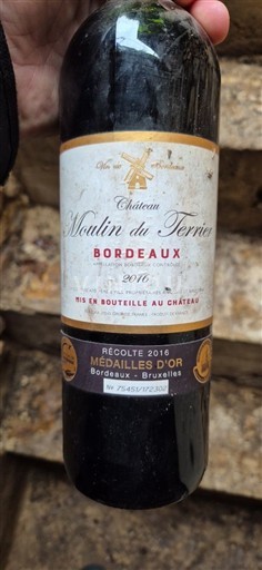 Bordeaux Château Moulin du Terrier 2016