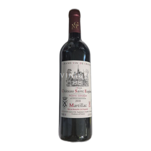 Bordeaux Pessac-Léognan Château Saint Eugène L'Hirondelle 2018
