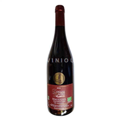 Beaujolais Domaine PAIRE Les Saignes 2018