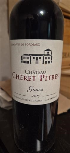 Bordéus Graves Château Cheret Pitres 2017