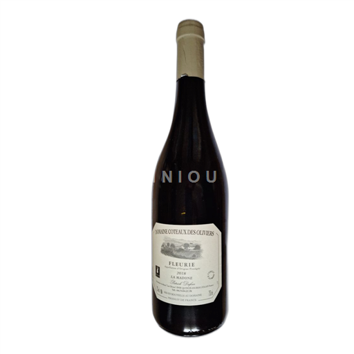 Beaujolais Fleurie Domaine Coteaux des Oliviers La Madone 2018