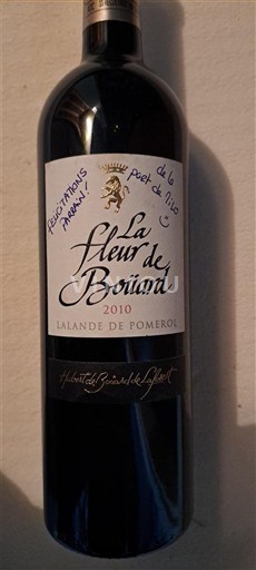 Bordeaux Lalande-de-Pomerol La Fleur de Boüard 2010
