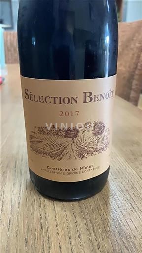 Rhône-dalen Costières-de-nîmes Sélection Benoît 2017