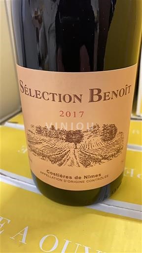 Valle del Rodano Costières di Nîmes Sélection Benoît 2017