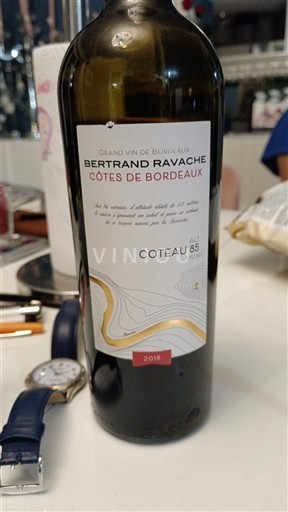 Bordeaux Côtes-de-Bordeaux Bertrand Ravache Coteau 2018