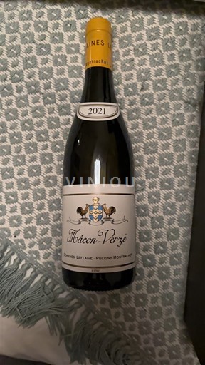 Bourgogne Mâcon và Mâcon-villages Domaine Leflaive 2021