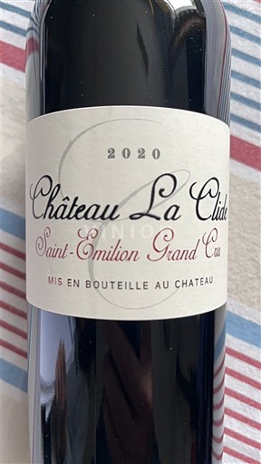 Bordeaux Saint-Émilion Grand Cru Château La Clide 2020