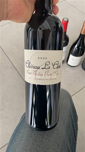 Bordoja Saint-Émilion Grand Cru Château La Clide 2020