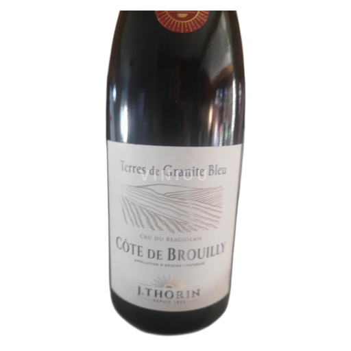 Beaujolais Côte-de-Brouilly J. Thorin Terres de Granite Bleu Neročník