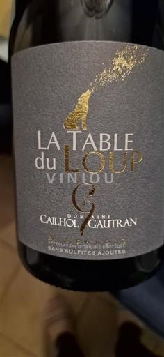 Languedoc Minervois Domaine Cailhol Gautran La Table du Loup 2022