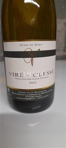 Borgonha Viré-clessé Cave de Viré 2022