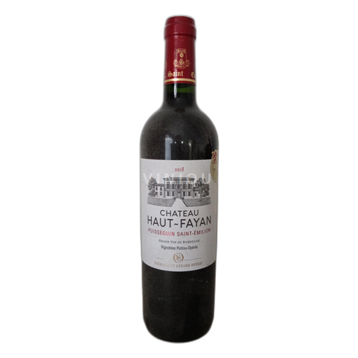Bordeaux Puisseguin-saint-émilion Château Haut-Fayan 2018