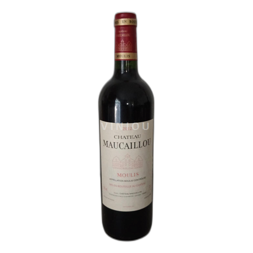 Bordeaux Ospecificerad Château Maucaillou Moulis 2012