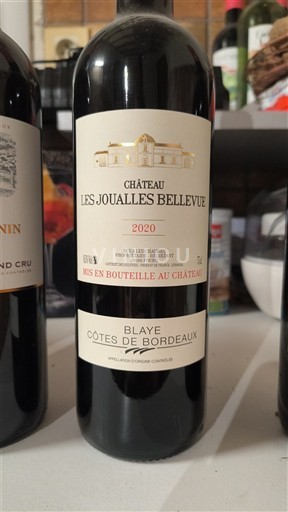 Bordeaux Blaye Côtes de Bordeaux Château Les Joualles Bellevue 2020